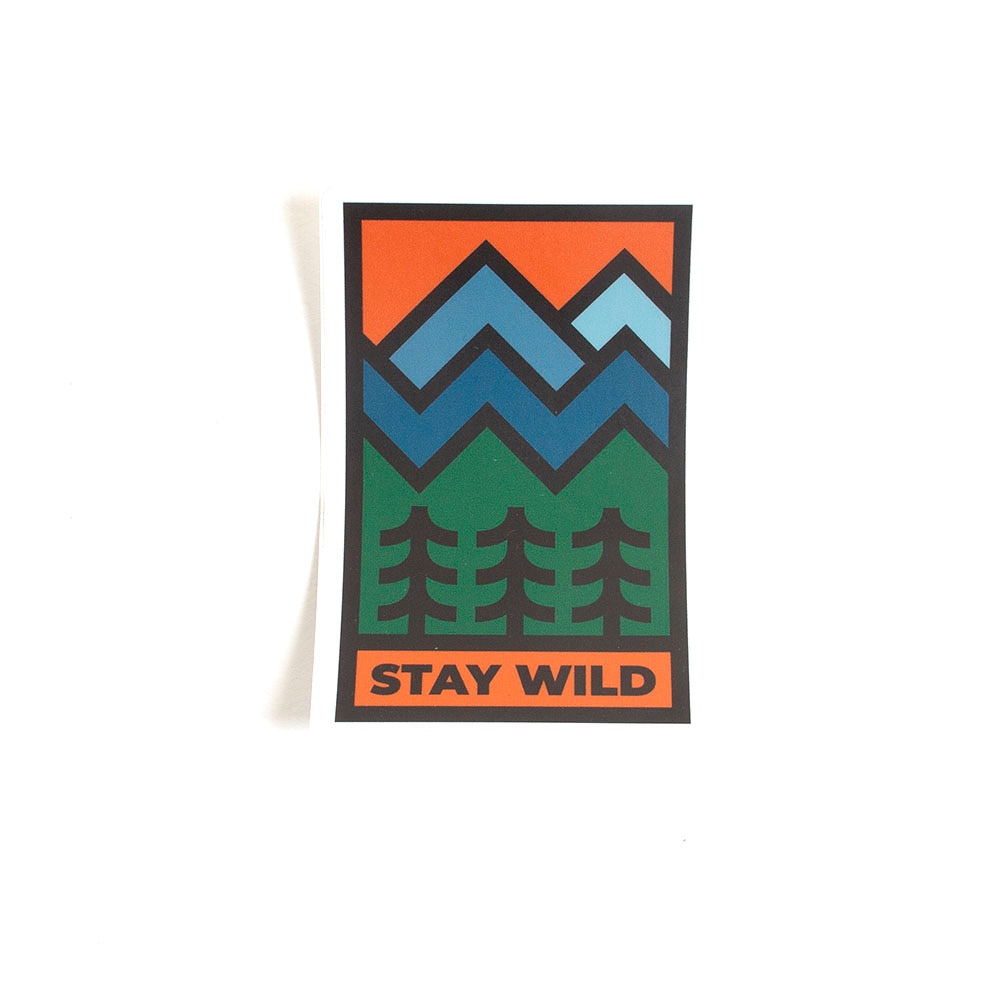 Stickers Northwest, Stickers, Art & School, 3", Stay Wild, 579756